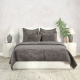 Bari Desert Velvet Quilt Collection by Classic Home at Eve Furniture