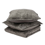 Bari Desert Velvet Quilt Collection by Classic Home at Eve Furniture