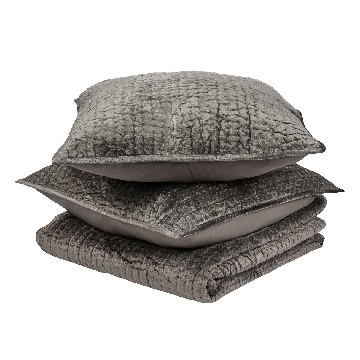 Bari Desert Velvet Quilt Collection by Classic Home at Eve Furniture
