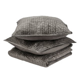 Bari Desert Velvet Quilt Collection by Classic Home at Eve Furniture