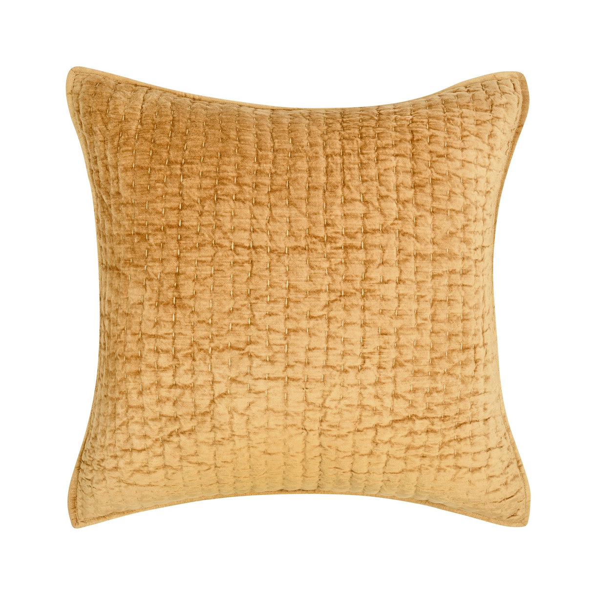 Bari Honey Gold Velvet Quilt Collection by Classic Home at Eve Furniture