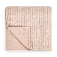 Bari Nude Velvet Quilt Collection by Classic Home at Eve Furniture