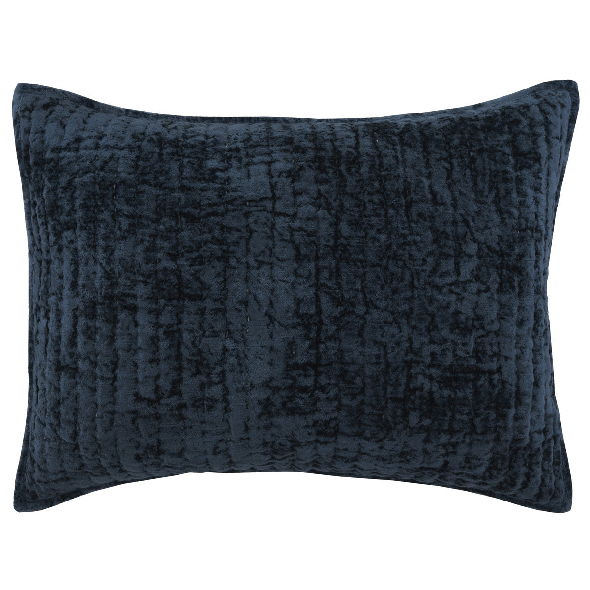 Bari Ocean Blue Velvet Quilt Collection by Classic Home at Eve Furniture