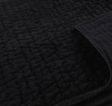 Bari Onyx Velvet Quilt Collection by Classic Home at Eve Furniture
