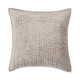 Bari Pebble Velvet Quilt Collection by Classic Home at Eve Furniture