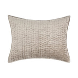 Bari Pebble Velvet Quilt Collection by Classic Home at Eve Furniture