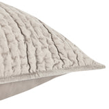 Bari Pebble Velvet Quilt Collection by Classic Home at Eve Furniture