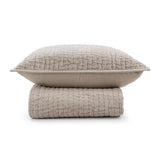 Bari Pebble Velvet Quilt Collection by Classic Home at Eve Furniture