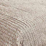 Bari Pebble Velvet Quilt Collection by Classic Home at Eve Furniture