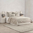Bari Pebble Velvet Quilt Collection by Classic Home at Eve Furniture