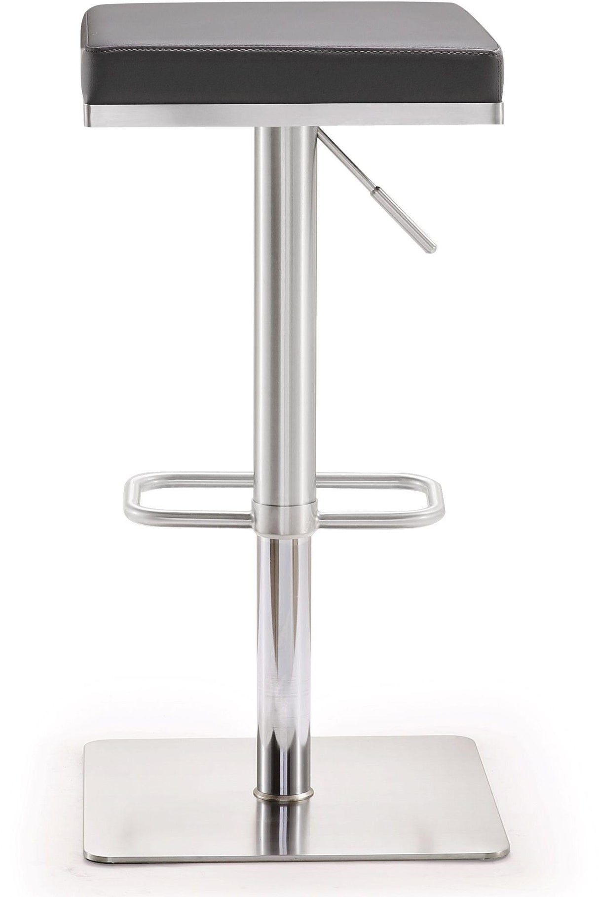 Bari Performance Vegan Leather Adjustable Stool by TOV Furniture at Eve Furniture