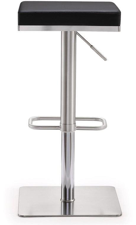 Bari Performance Vegan Leather Adjustable Stool by TOV Furniture at Eve Furniture