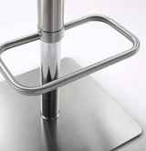 Bari Performance Vegan Leather Adjustable Stool by TOV Furniture at Eve Furniture