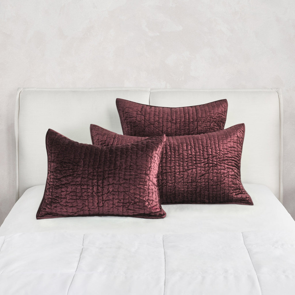 Bari Port Velvet Quilt Collection by Classic Home at Eve Furniture