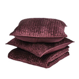 Bari Port Velvet Quilt Collection by Classic Home at Eve Furniture