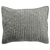 Bari Sage Velvet Quilt Collection by Classic Home at Eve Furniture