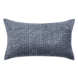 Bari Sea Fog Velvet Quilt Collection by Classic Home at Eve Furniture