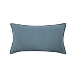 Bari Stone Blue Velvet Quilt Collection by Classic Home at Eve Furniture