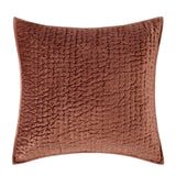 Bari Terracotta Velvet Quilt Collection by Classic Home at Eve Furniture