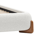 Baris Ivory King Bed by Zuomod at Eve Furniture