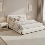 Baris Ivory Nightstand by Zuomod at Eve Furniture