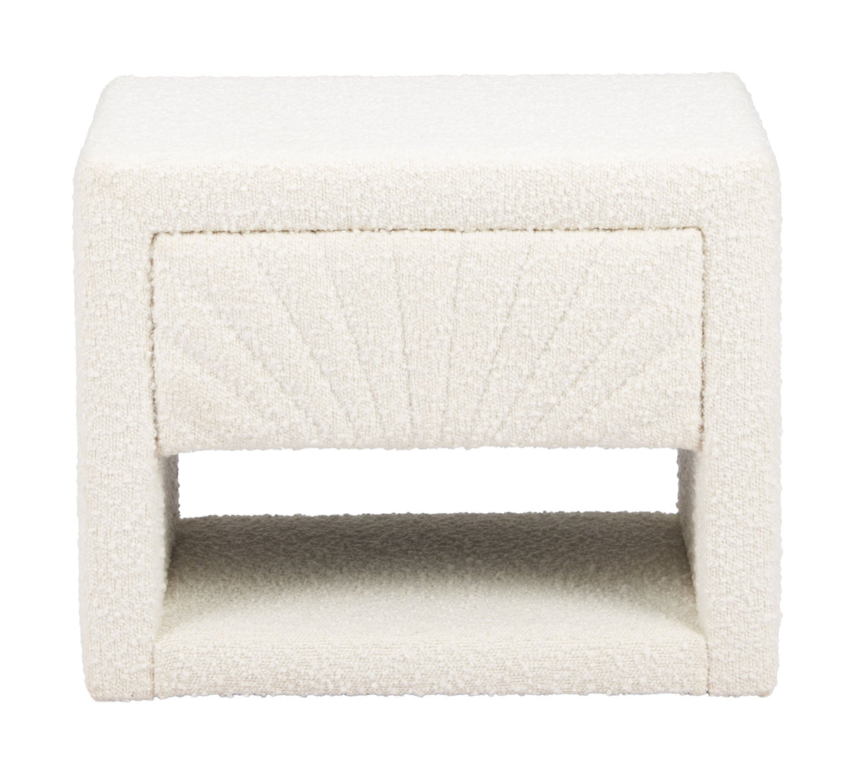 Baris Ivory Nightstand by Zuomod at Eve Furniture