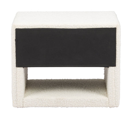 Baris Ivory Nightstand by Zuomod at Eve Furniture