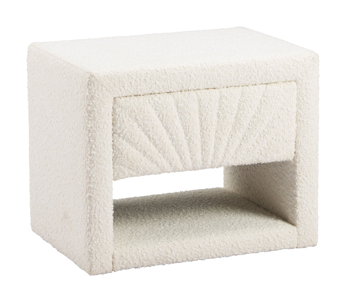 Baris Ivory Nightstand by Zuomod at Eve Furniture