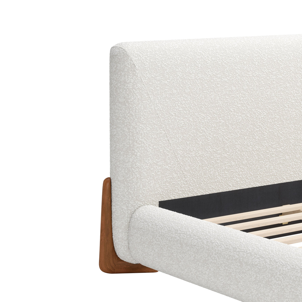 Baris Ivory Queen Bed by Zuomod at Eve Furniture