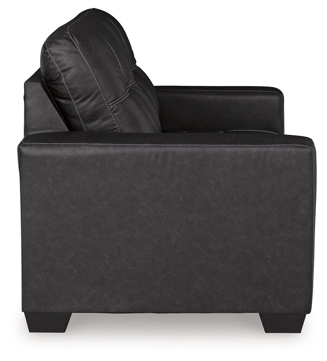 Barlin Mills Carbon Loveseat