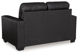 Barlin Mills Carbon Loveseat