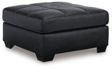 Barlin Mills Carbon Oversized Accent Ottoman