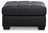 Barlin Mills Carbon Oversized Accent Ottoman