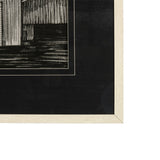 Barn Buildings I by CV a Hand Embellished Textured Framed Art Print Matted under Glass by Mercana at Eve Furniture