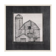 Barn Buildings I by Mercana Studio a Hand Embellished Textured Framed Art Print Matted under Glass by Mercana at Eve Furniture