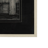 Barn Buildings II by CV a Hand Embellished Textured Framed Art Print Matted under Glass by Mercana at Eve Furniture