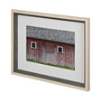 Barn Face by Nancy Crowell a Framed Photo Art Print Matted under Glass by Mercana at Eve Furniture