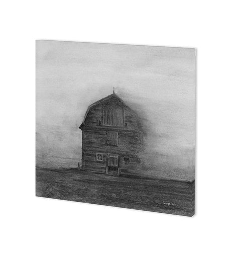 Barn House in Wind I by Mercana Studio a Hand Embellished Textured Canvas by Mercana at Eve Furniture