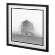 Barn House in Wind II by Mercana Studio Hand Embellished Textured Framed Art Print Matted under Glas by Mercana at Eve Furniture