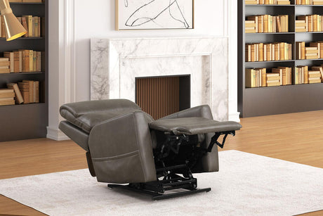 Barnabas Gray Lift Chair by Furniture of America at Eve Furniture