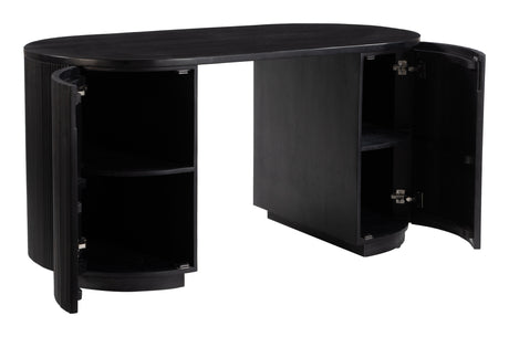 Barnaby Black Desk by Zuomod at Eve Furniture