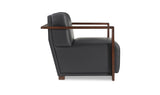 Barnes Accent Chair Black by Moe's Home at Eve Furniture