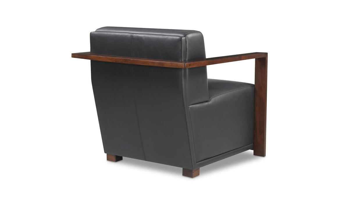 Barnes Accent Chair Black by Moe's Home at Eve Furniture