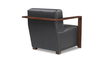 Barnes Accent Chair Black by Moe's Home at Eve Furniture
