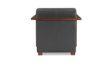 Barnes Accent Chair Black by Moe's Home at Eve Furniture