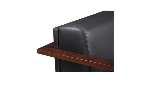 Barnes Accent Chair Black by Moe's Home at Eve Furniture