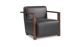 Barnes Accent Chair Black by Moe's Home at Eve Furniture