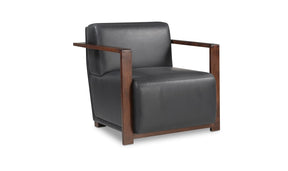Barnes Accent Chair Black by Moe's Home at Eve Furniture