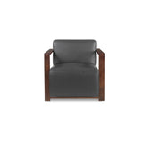 Barnes Black Accent Chair by Moe's Home at Eve Furniture