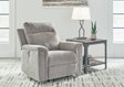Barnsana Ash Power Recliner by Ashley at Eve Furniture
